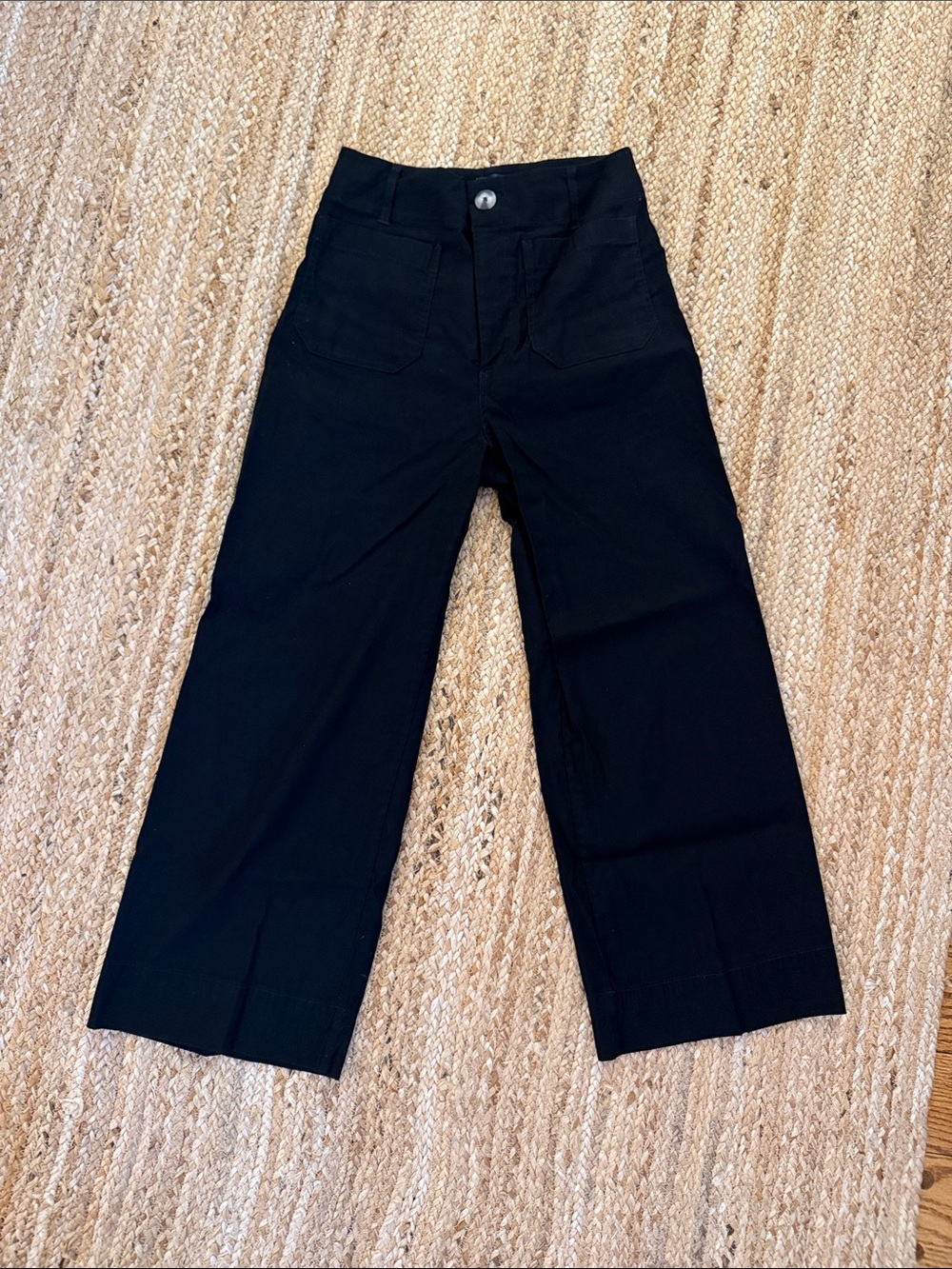 Anthropologie Maeve Collette Wide-Leg Crop Pants - Picture 1 of 3